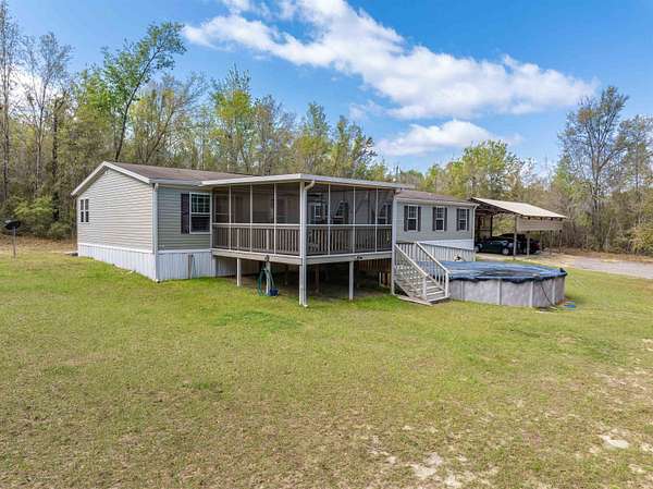 5 Acres of Land with Home for Sale in Pinetta, Florida