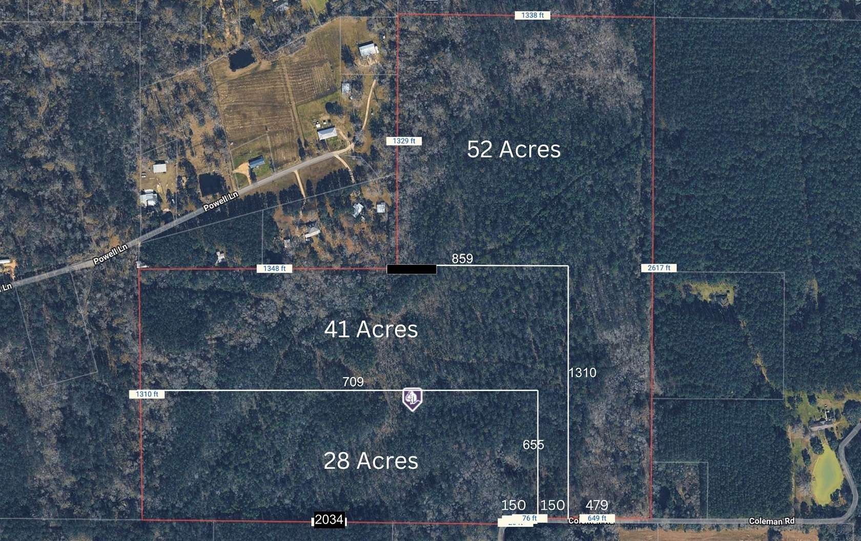 41 Acres of Land for Sale in Robert, Louisiana