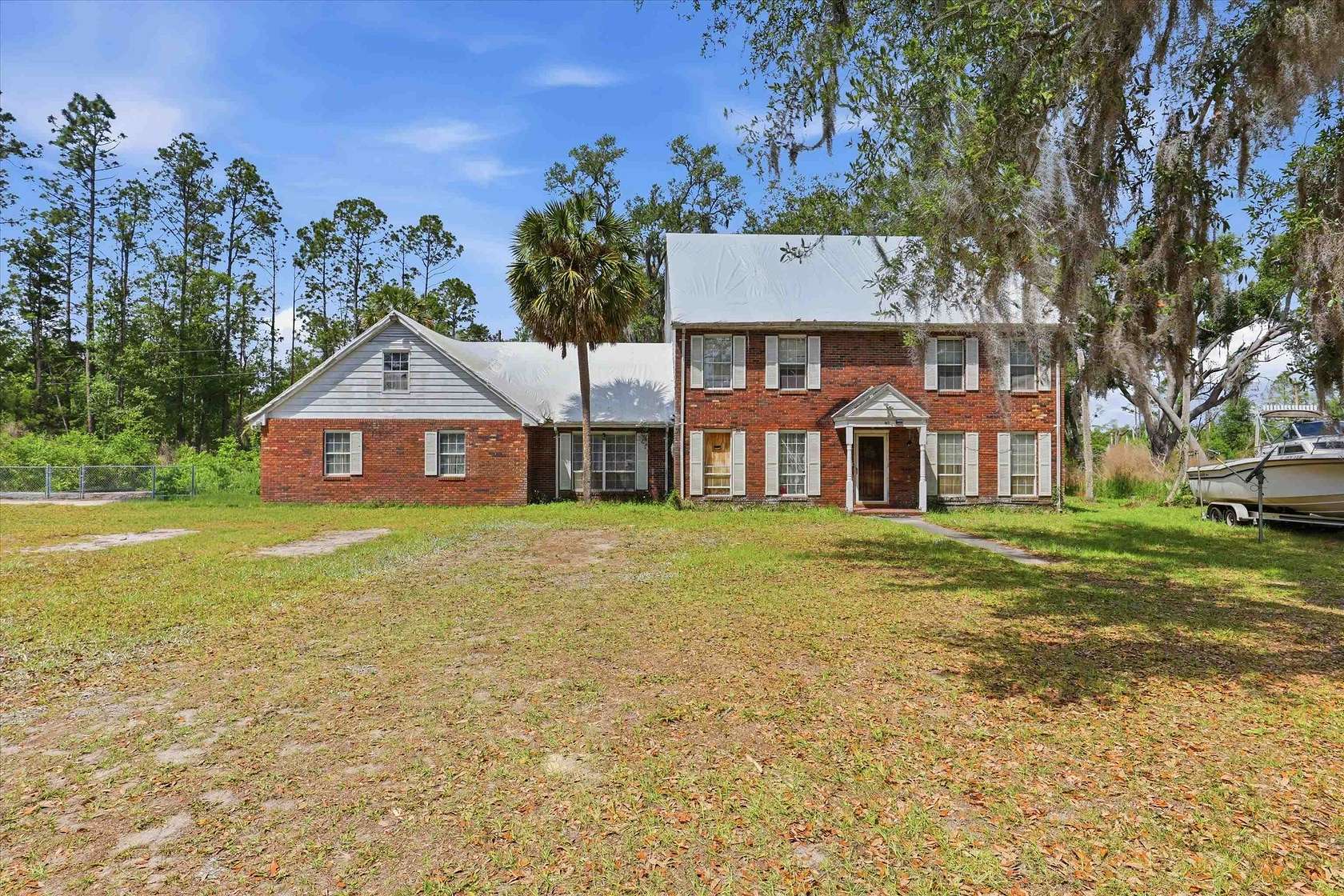 5.1 Acres of Land with Home for Sale in Perry, Florida