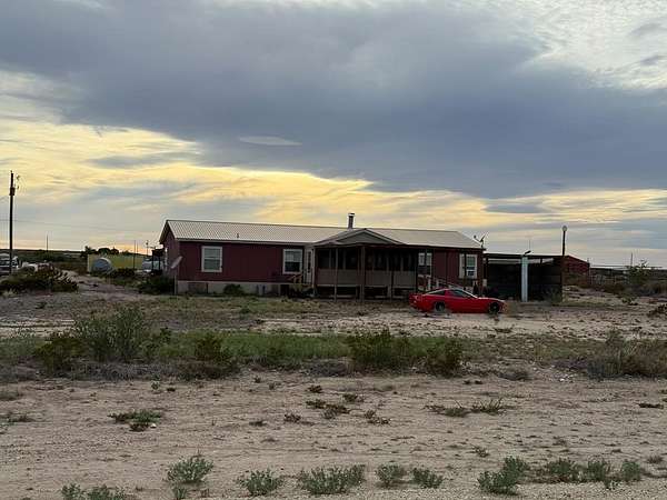 5 Acres of Land with Home for Sale in Fort Stockton, Texas