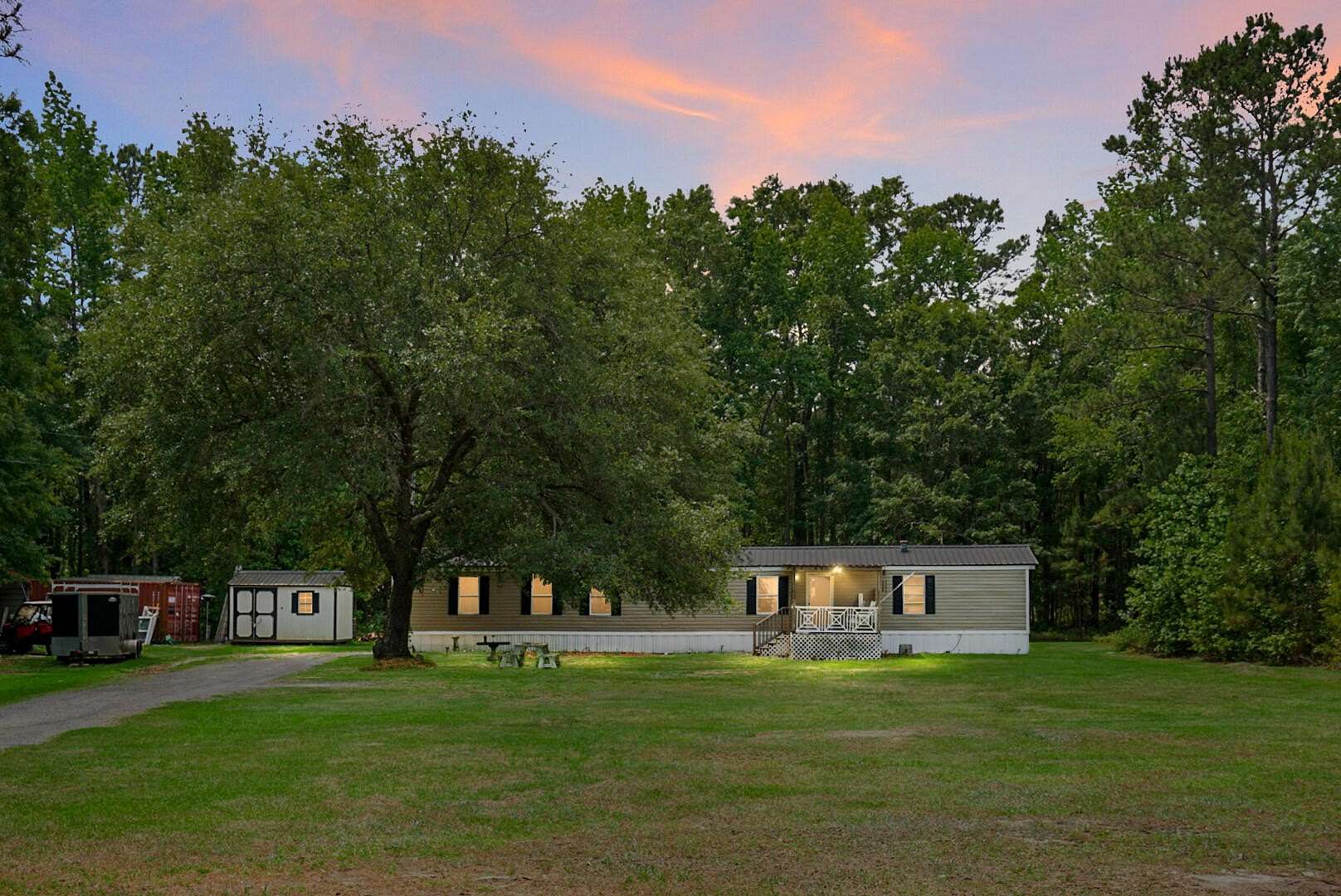 3 Acres of Land with Home for Sale in Andrews, South Carolina