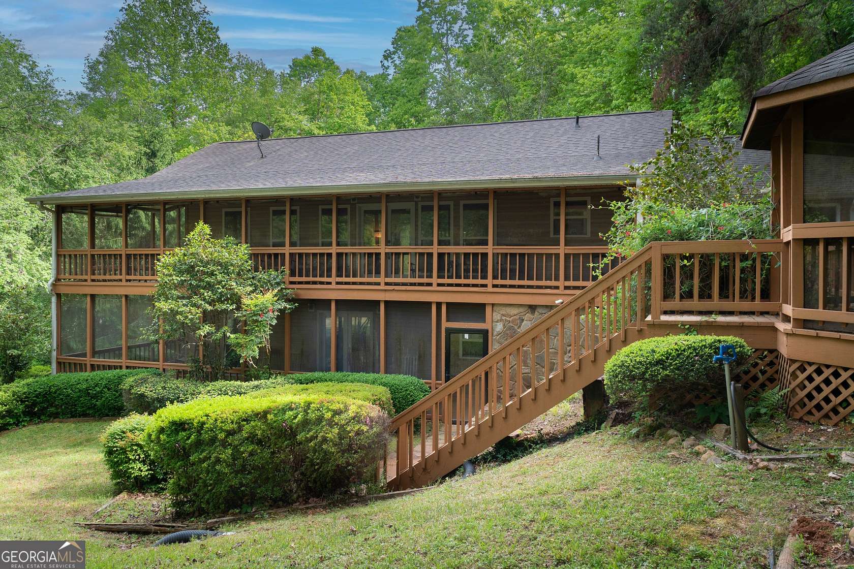 2.35 Acres of Land with Home for Sale in Helen, Georgia
