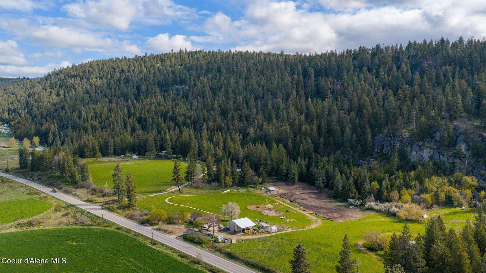 5.63 Acres of Land with Home for Sale in Bonners Ferry, Idaho