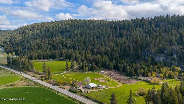 5.63 Acres of Land with Home for Sale in Bonners Ferry, Idaho