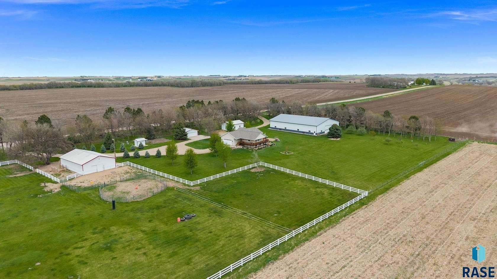 9.23 Acres of Land with Home for Sale in Canton, South Dakota
