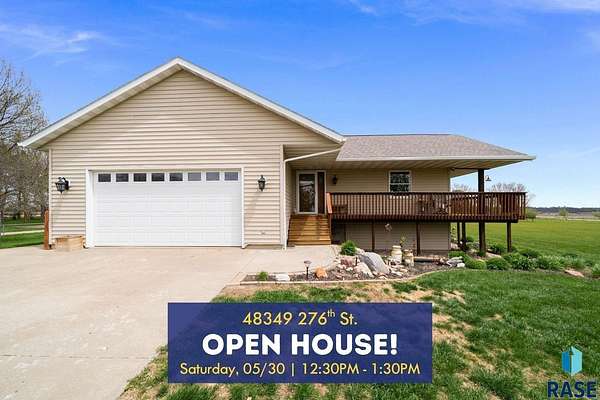 9.23 Acres of Land with Home for Sale in Canton, South Dakota