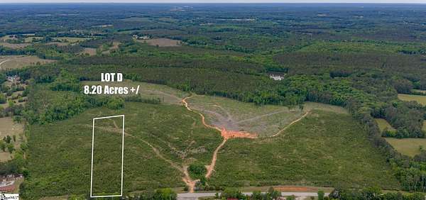 8.2 Acres of Residential Land for Sale in Greenwood, South Carolina