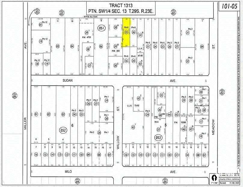 0.19 Acres of Residential Land for Sale in Buttonwillow, California