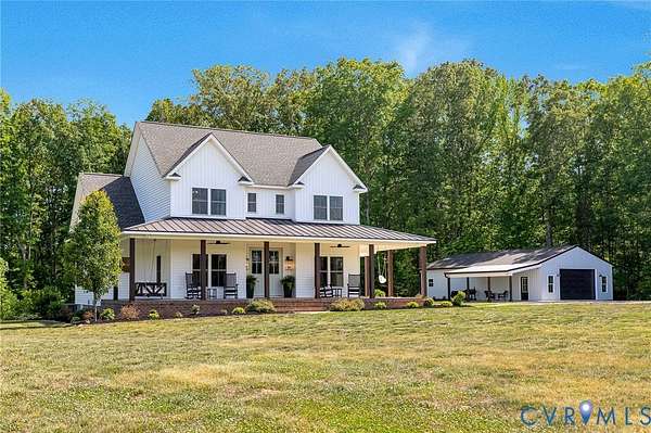 11.1 Acres of Land with Home for Sale in Beaverdam, Virginia