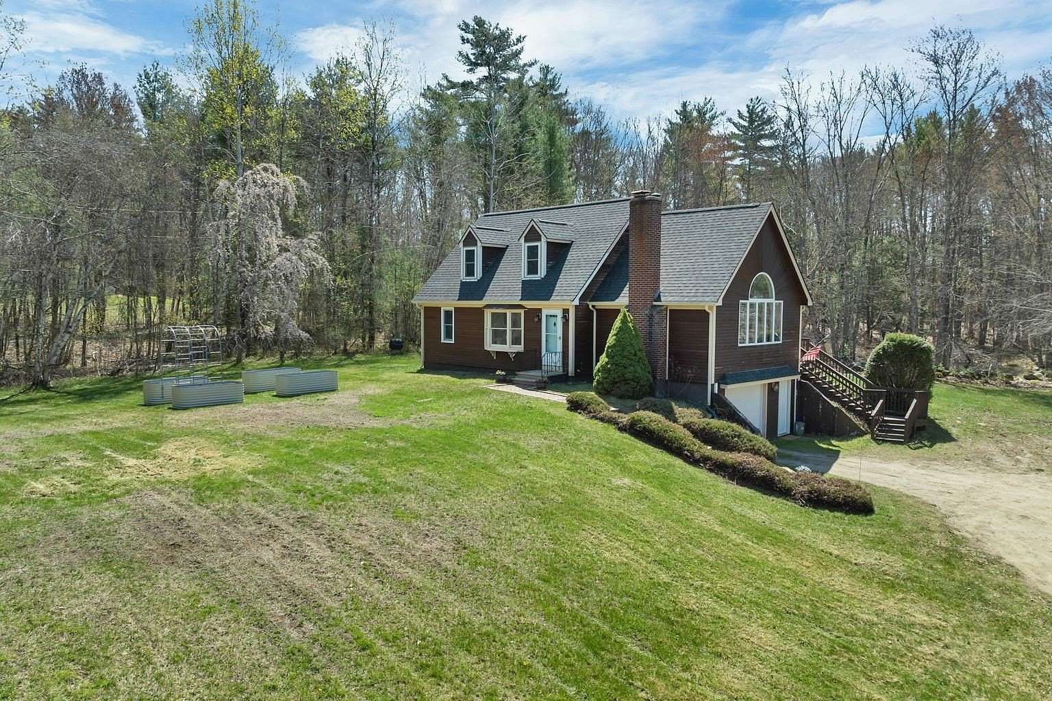 2.24 Acres of Land with Home for Sale in New Durham, New Hampshire