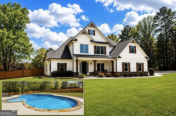 3 Acres of Land with Home for Sale in Flovilla, Georgia
