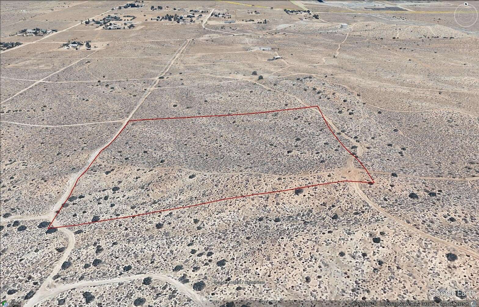 10 Acres of Land for Sale in Pearblossom, California