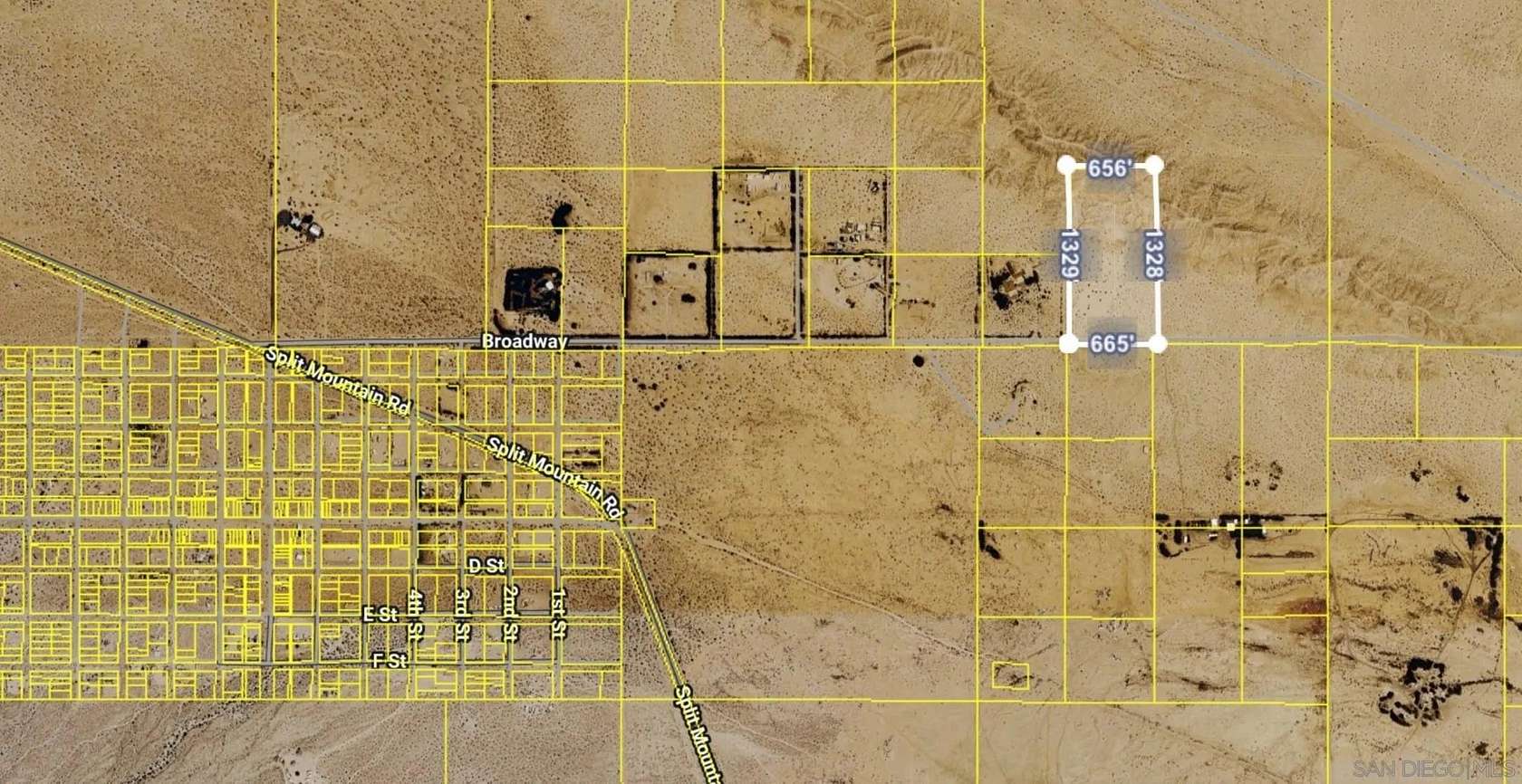 20 Acres of Recreational Land for Sale in Borrego Springs, California