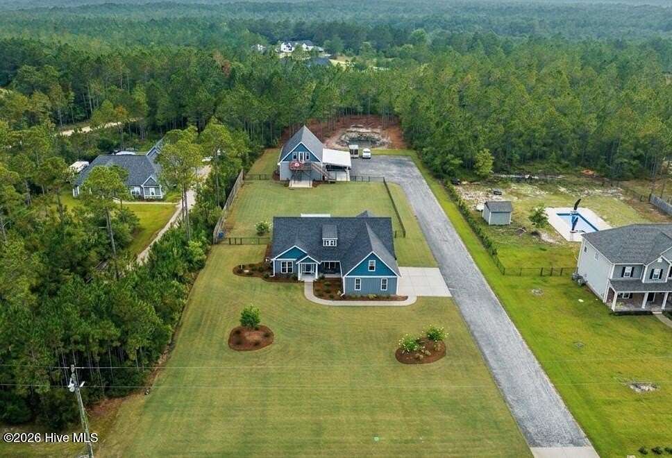 1.7 Acres of Land with Home for Sale in Hampstead, North Carolina