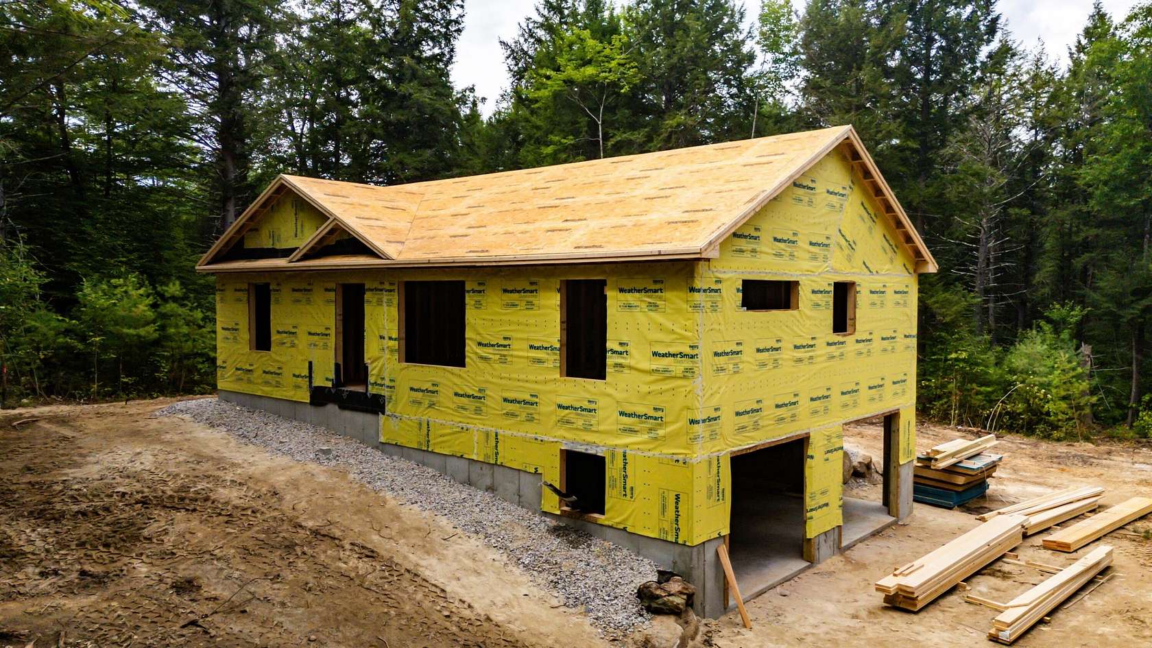 5.5 Acres of Land with Home for Sale in Fryeburg, Maine