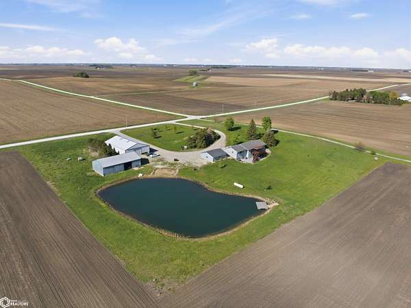 4.6 Acres of Land with Home for Sale in Ottosen, Iowa
