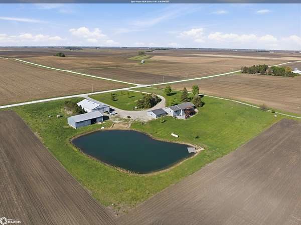4.6 Acres of Land with Home for Sale in Ottosen, Iowa