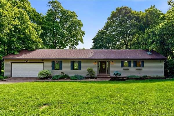 10.9 Acres of Land with Home for Sale in Lanesville, Indiana
