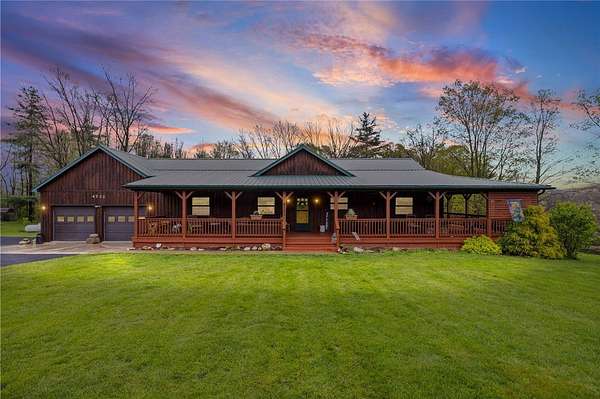 11.5 Acres of Land with Home for Sale in Dansville, New York
