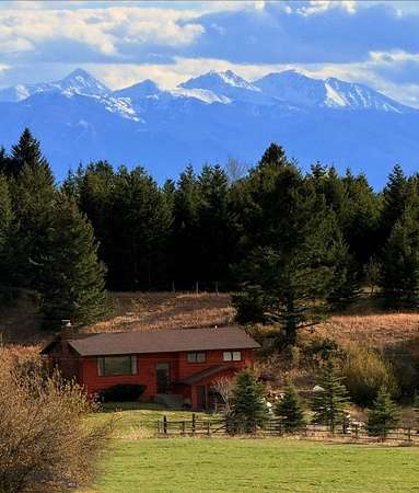 10 Acres of Land with Home for Sale in Bozeman, Montana