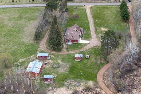 5 Acres of Land with Home for Sale in Irondale Township, Minnesota