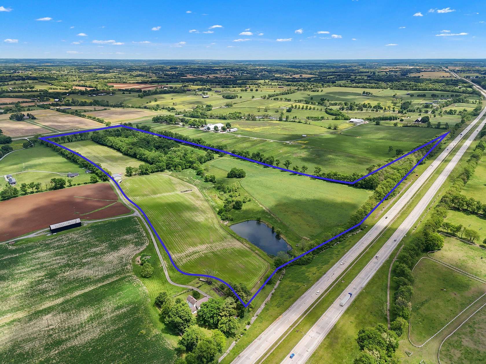 70.2 Acres of Land for Sale in Midway, Kentucky