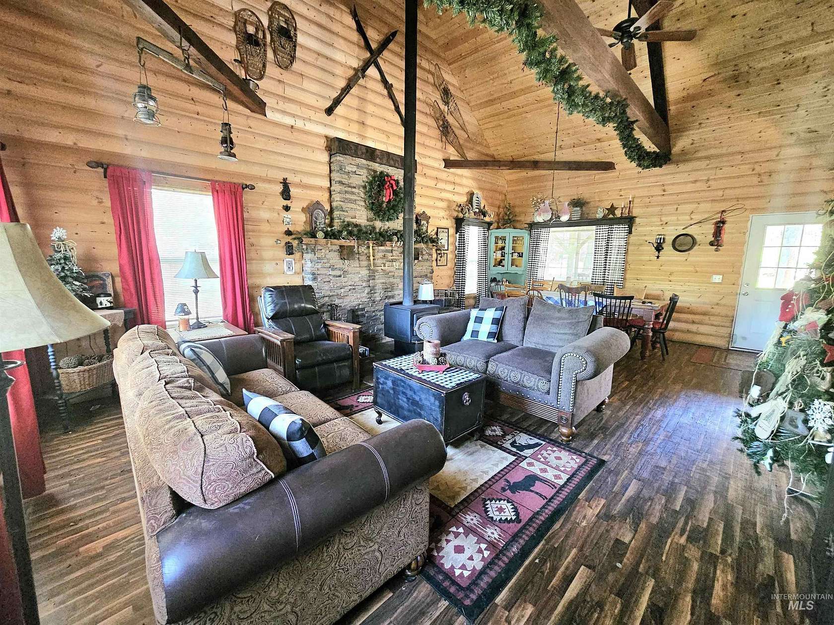5.3 Acres of Land with Home for Sale in Winchester, Idaho