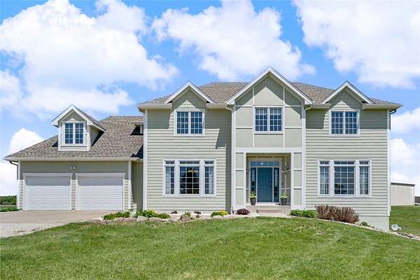 5 Acres of Land with Home for Sale in Dallas Center, Iowa
