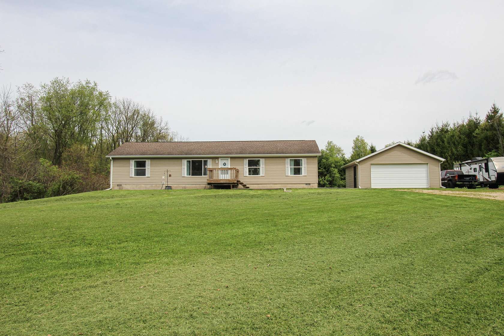 2 Acres of Land with Home for Sale in Marcellus, Michigan