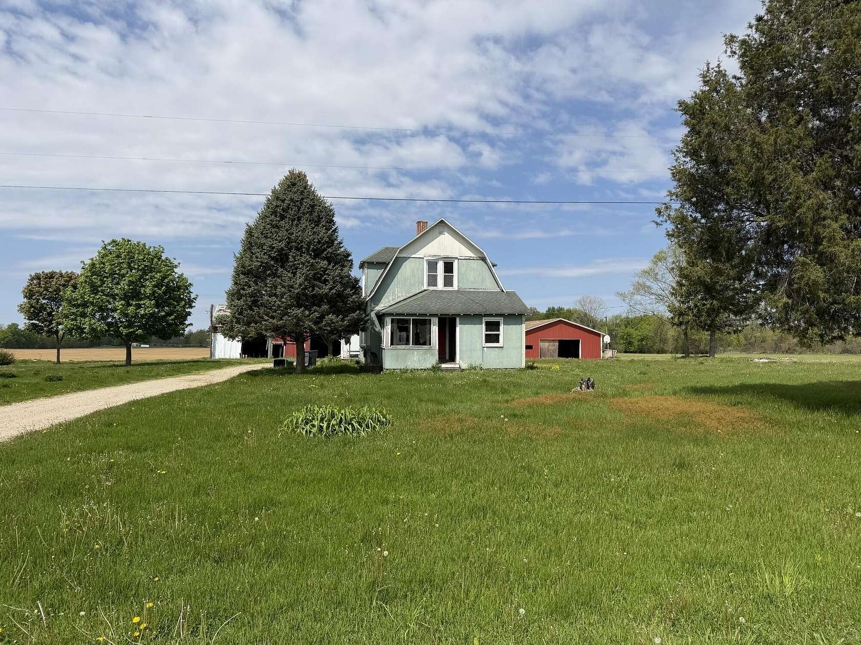 2 Acres of Land with Home for Sale in Decatur, Michigan