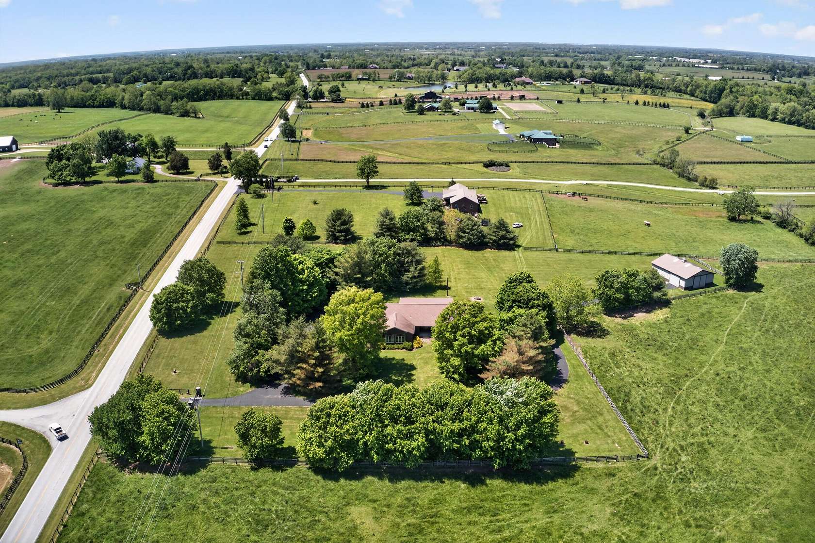 5 Acres of Land with Home for Sale in Paris, Kentucky