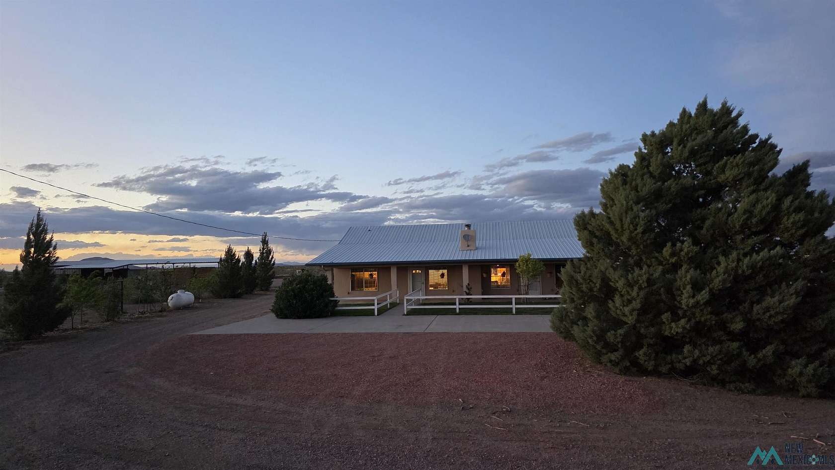 25.1 Acres of Agricultural Land with Home for Sale in Deming, New Mexico