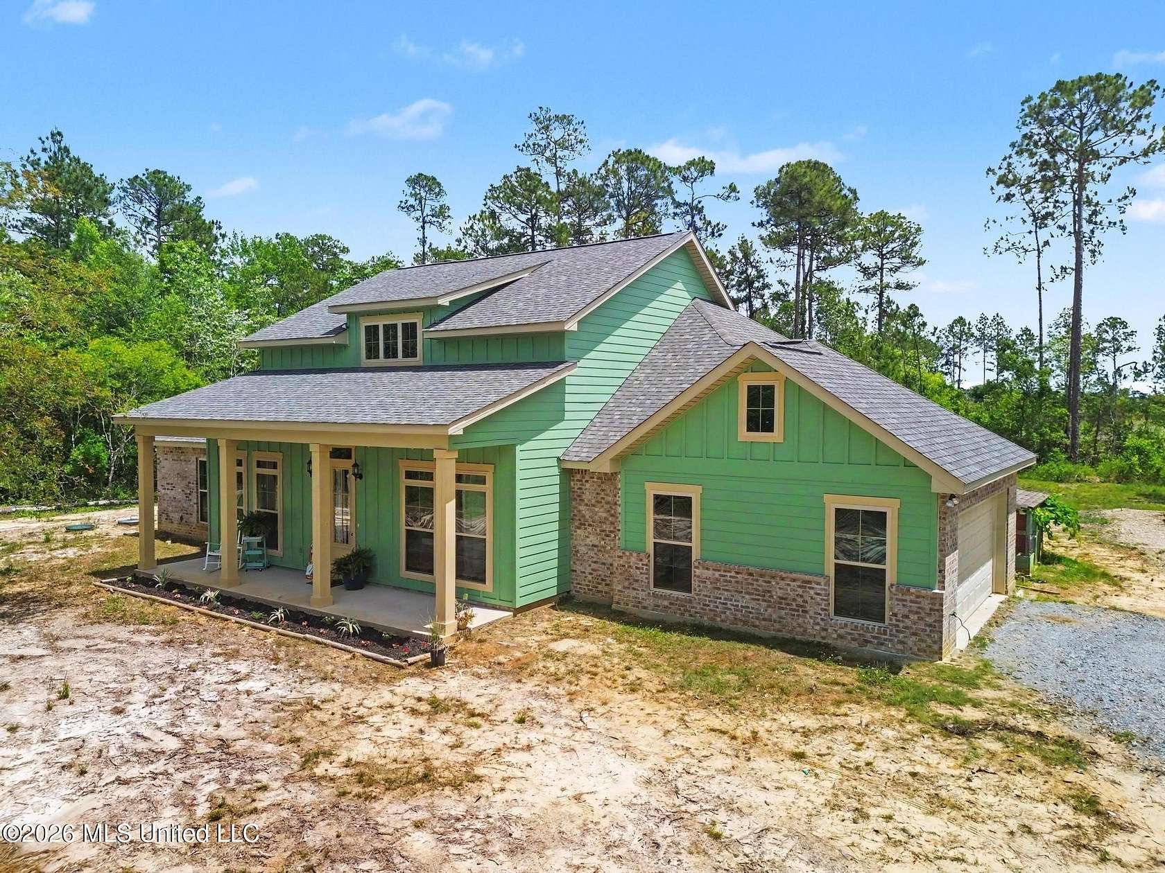 3 Acres of Land with Home for Sale in Vancleave, Mississippi