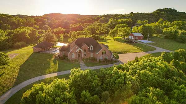 21.9 Acres of Agricultural Land with Home for Sale in Goodlettsville, Tennessee