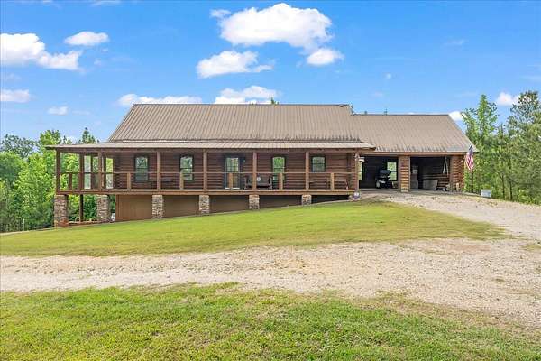 20 Acres of Recreational Land with Home for Sale in Crawfordville, Georgia