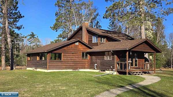 18.2 Acres of Recreational Land with Home for Sale in Crane Lake, Minnesota