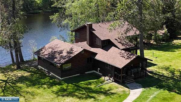 18.2 Acres of Recreational Land with Home for Sale in Crane Lake, Minnesota
