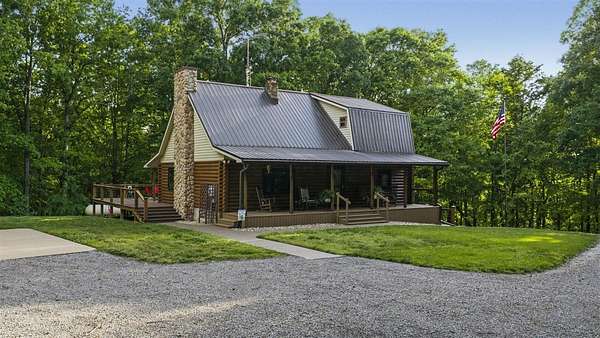 23.9 Acres of Land with Home for Sale in Brownsville, Kentucky