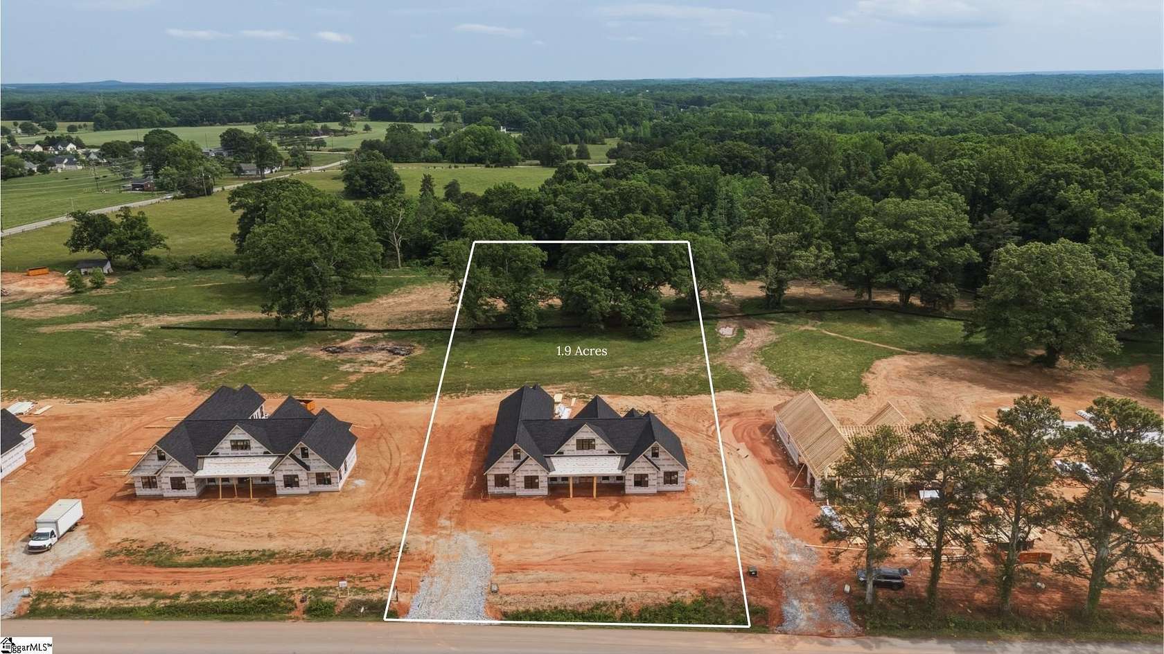 2 Acres of Land with Home for Sale in Fountain Inn, South Carolina