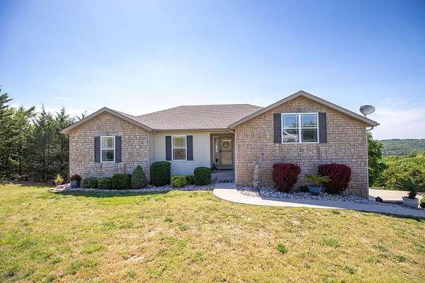7.1 Acres of Land with Home for Sale in Hollister, Missouri