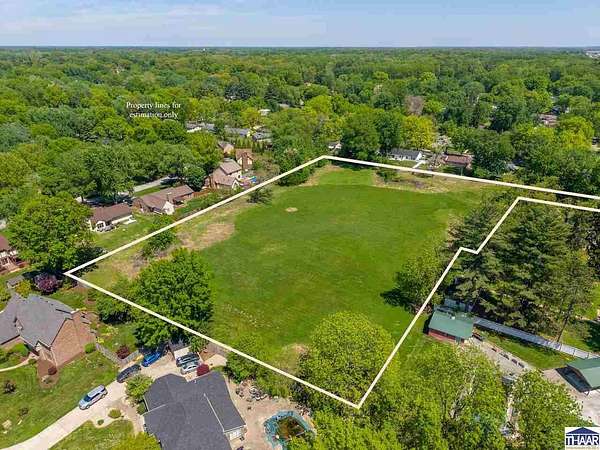 3.86 Acres of Residential Land for Sale in Terre Haute, Indiana