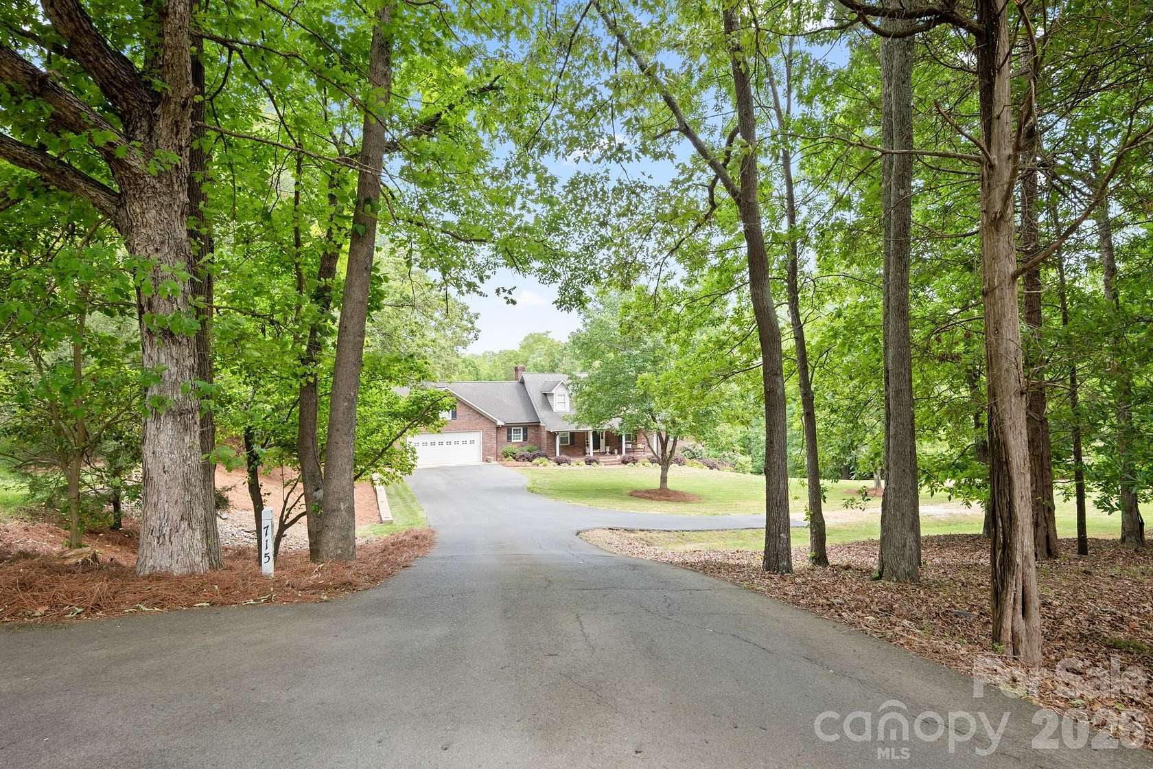 3.48 Acres of Land with Home for Sale in Concord, North Carolina