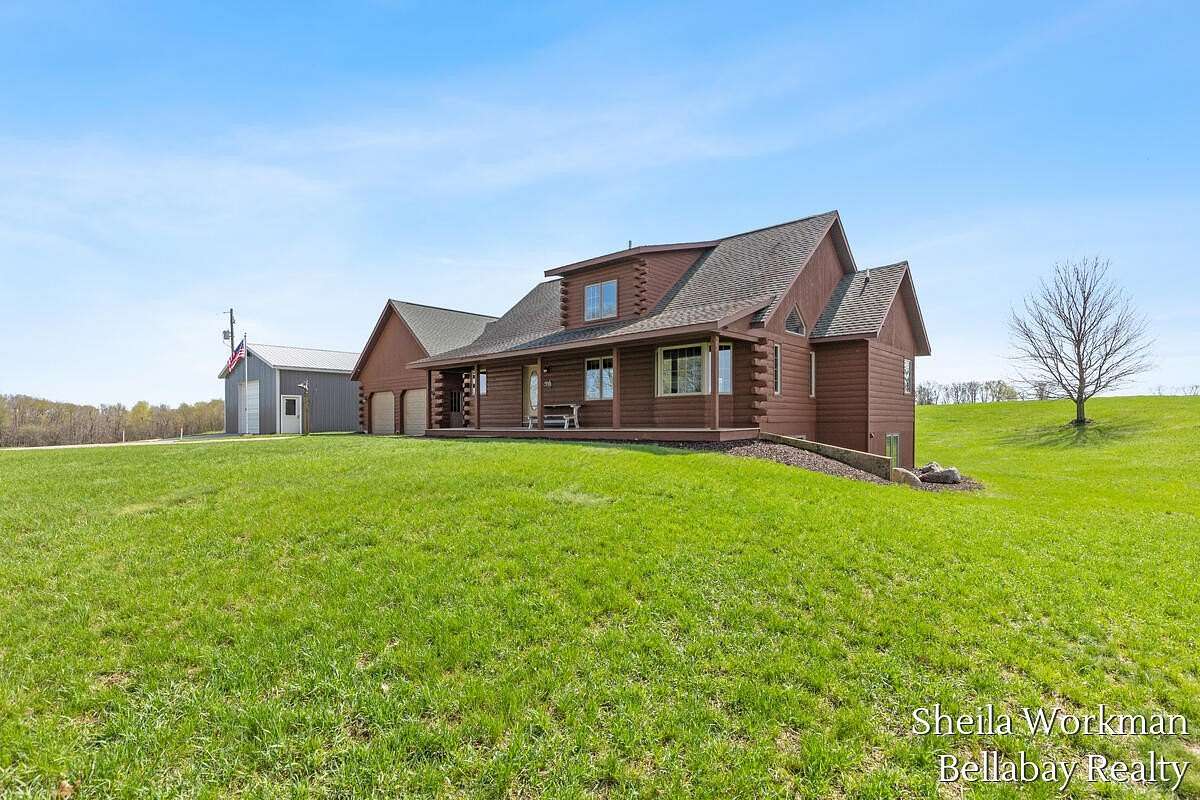 5.35 Acres of Land with Home for Sale in Caledonia, Michigan