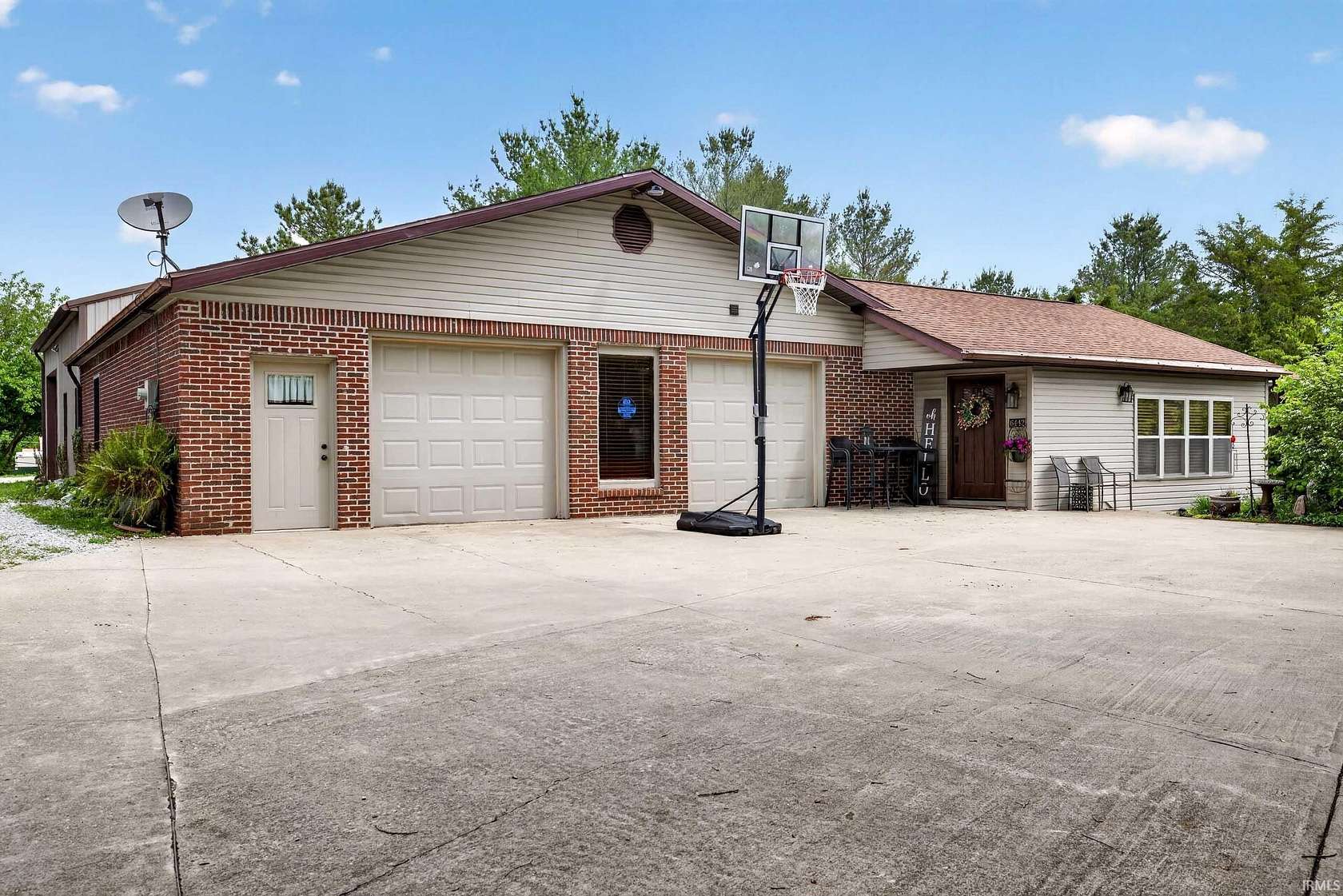 8.28 Acres of Land with Home for Sale in Bedford, Indiana