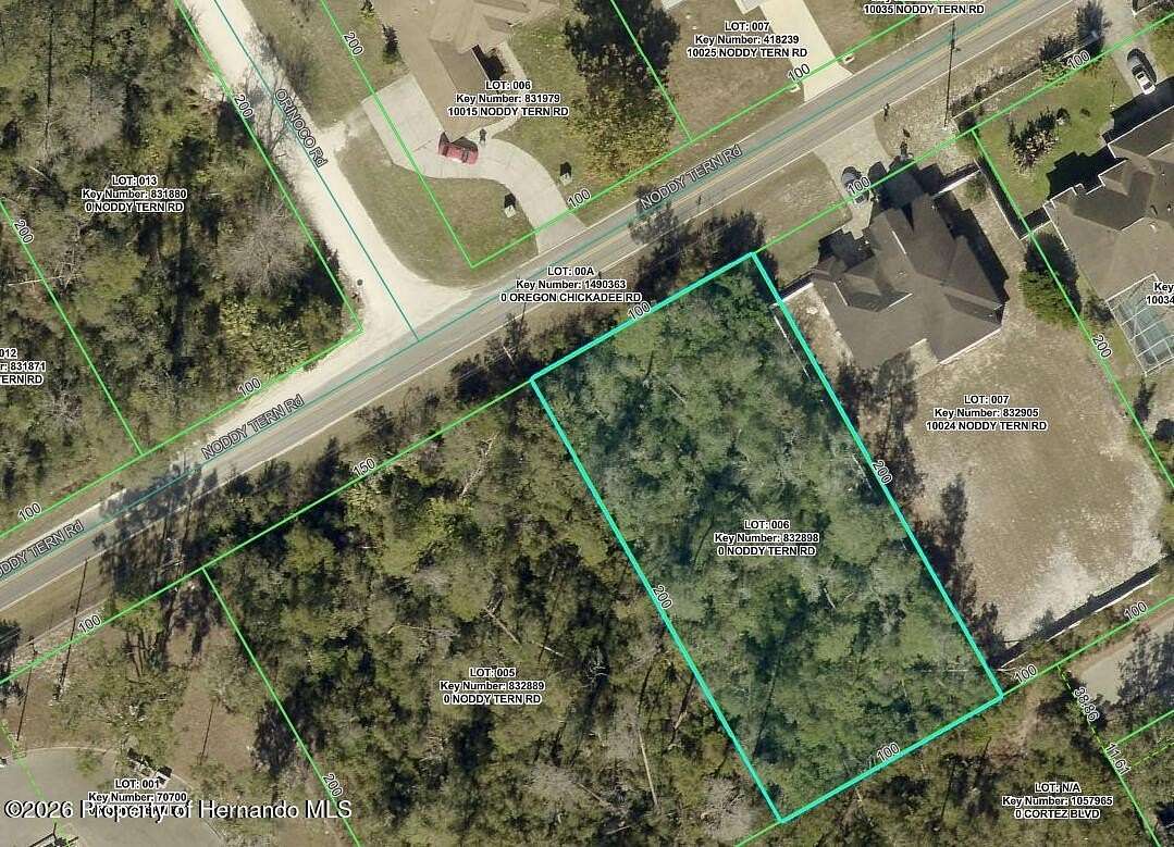 0.46 Acres of Residential Land for Sale in Weeki Wachee, Florida