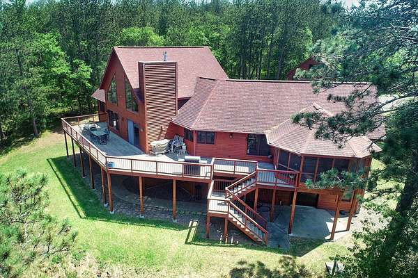 5.37 Acres of Land with Home for Sale in Minong, Wisconsin
