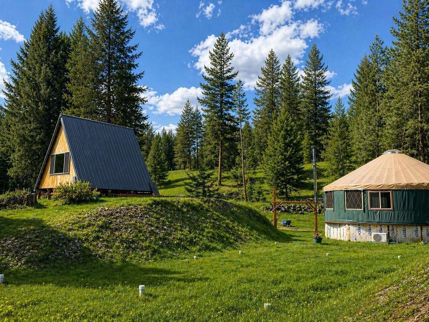 47.8 Acres of Recreational Land with Home for Sale in Wauconda, Washington