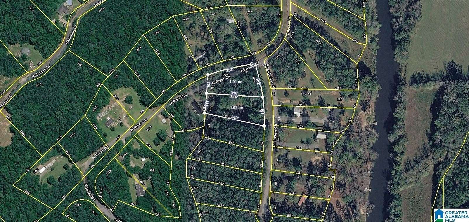 2 Acres of Residential Land for Sale in Northport, Alabama