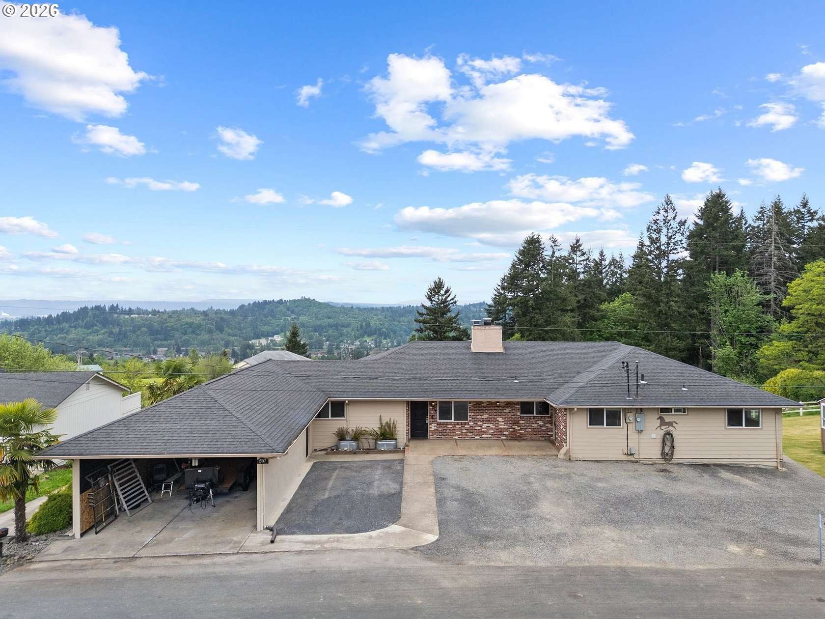 1.87 Acres of Land with Home for Sale in Kelso, Washington