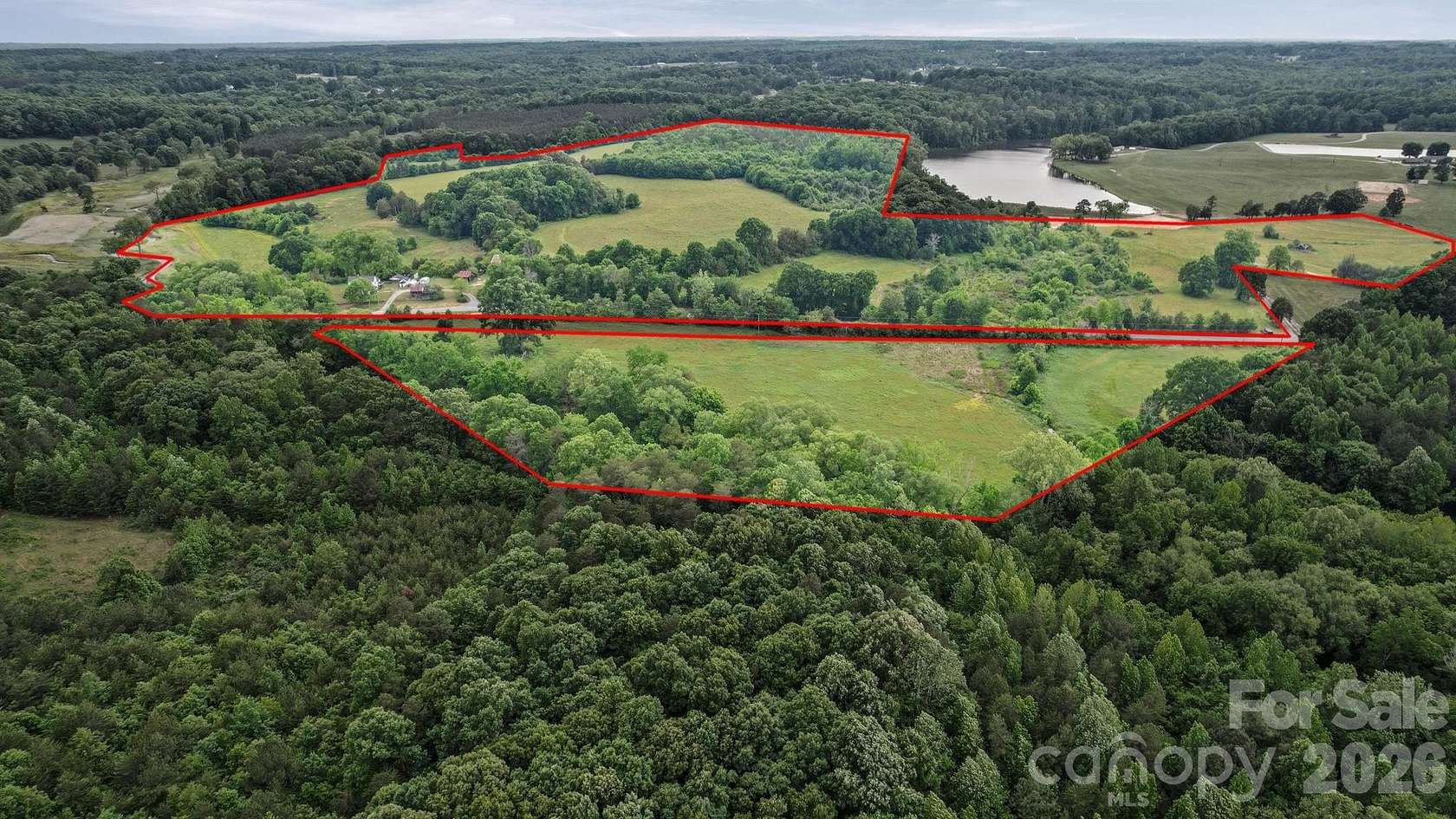 116 Acres of Land for Sale in Bessemer City, North Carolina